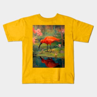 Jungle Vibes - Red Ibis Kids T-Shirt